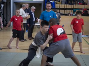 Male Junior Heavy Weight Push Hands | Azi School of Taiji