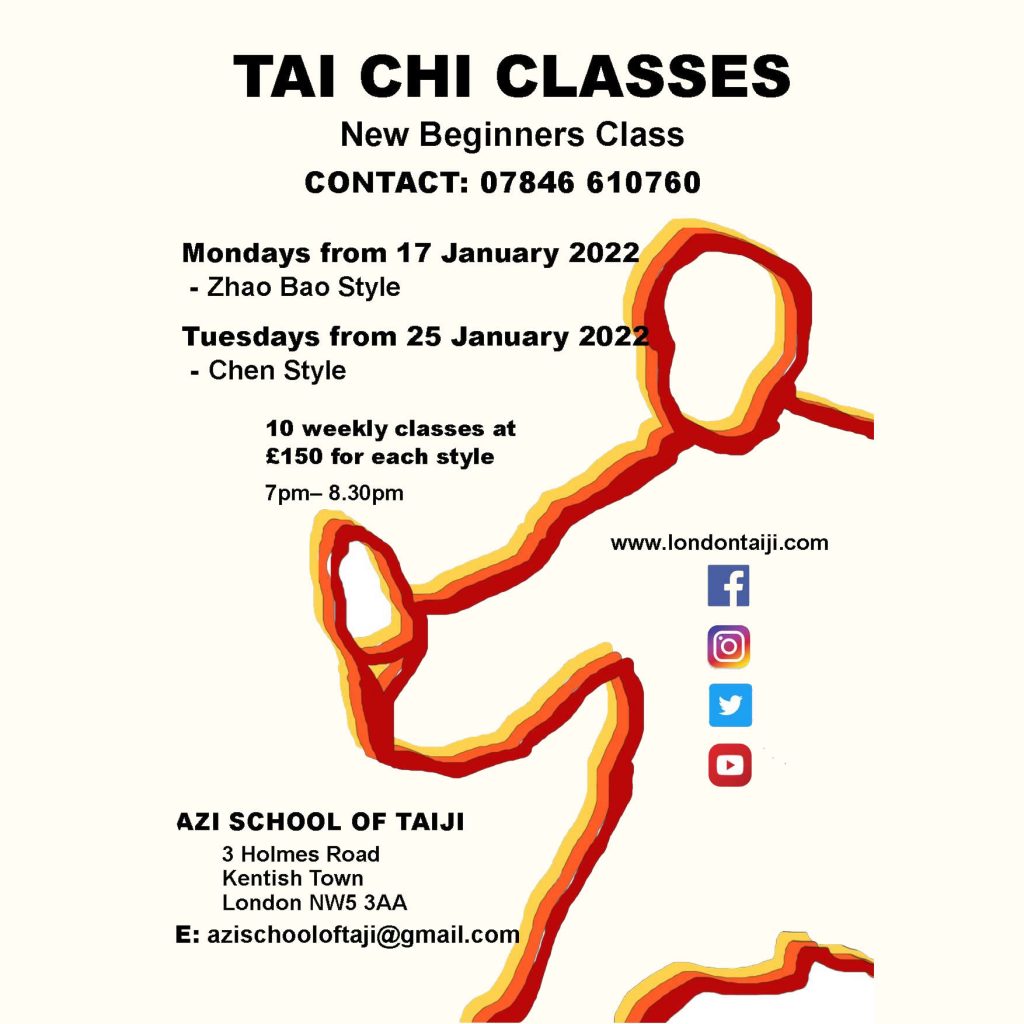 Beginners Class Poster | Azi School of Taiji