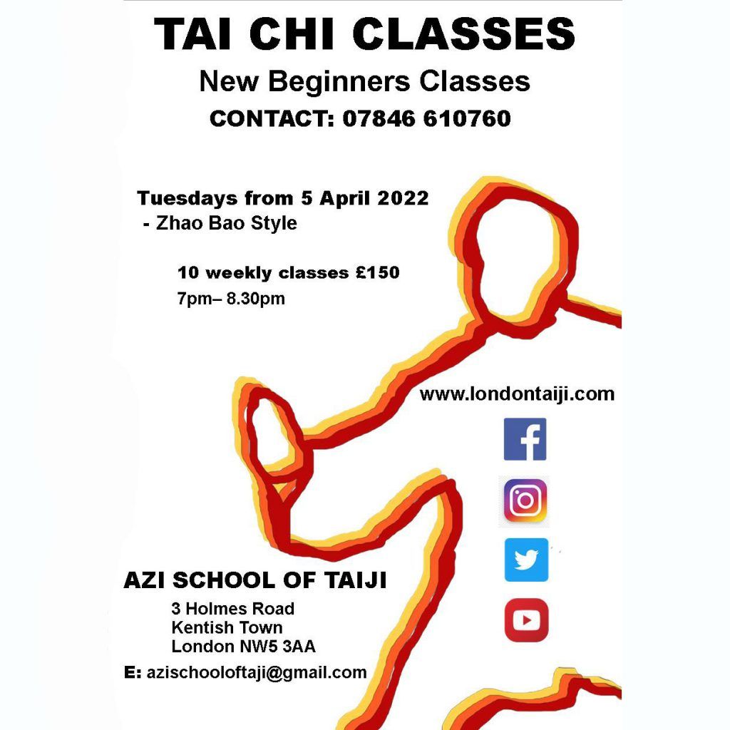 Beginners Class Leaflet | Azi School of Taiji